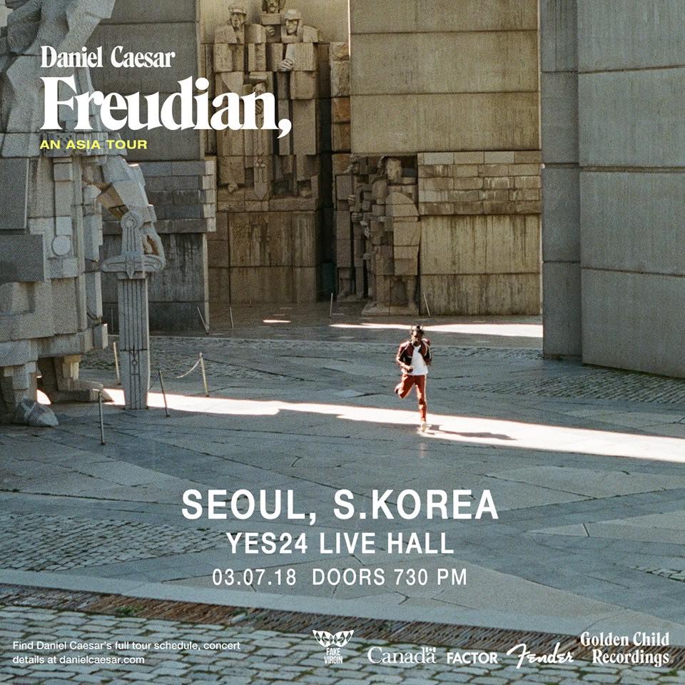 Daniel Caesar GIGGUIDE.KOREA